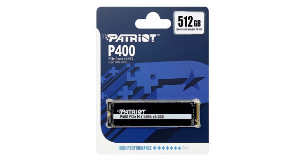 PATRIOT P400 M.2 PCIE GEN 4 X4 SSD NVME 512GB